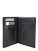 PASSPORT LEATHER RFID COVER.  Genuine leather cover with three credit card slots and passport pocket.  Dimensions are 5.5 X 4.25 inches.