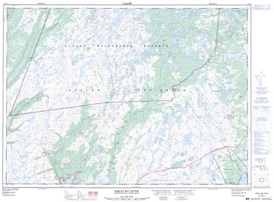 001K14 - BISCAY BAY RIVER - Topographic Map