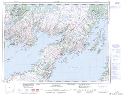 001M - BELLEORAM - Topographic Map