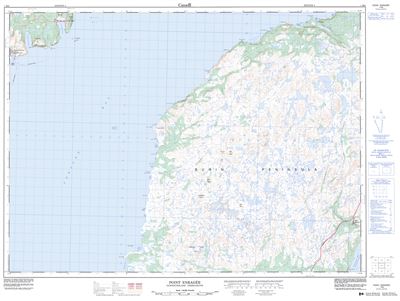 001M06 - POINT ENRAGEE - Topographic Map