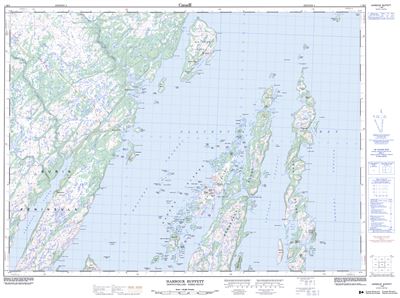 001M09 - HARBOUR BUFFETT - Topographic Map