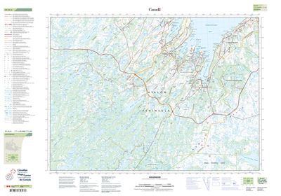 001N06 - HOLYROOD - Topographic Map
