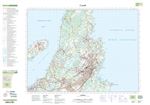 001N10 - ST. JOHN'S - Topographic Map