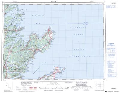 002C - BONAVISTA - Topographic Map