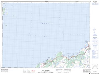 002C03 - OLD PERLICAN - Topographic Map