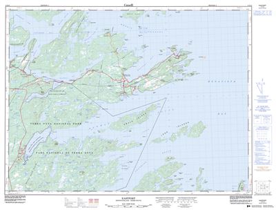 002C12 - EASTPORT - Topographic Map