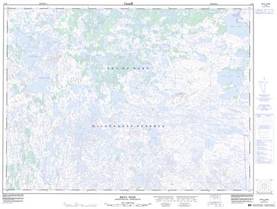 002D02 - META POND - Topographic Map