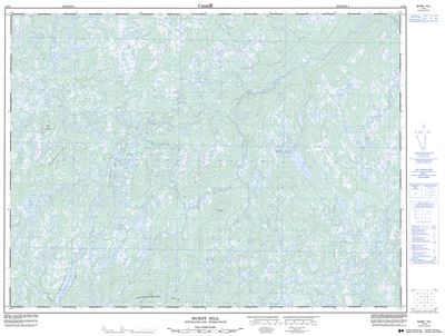 002D05 - BURNT HILL - Topographic Map