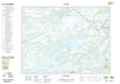 002D09 - GLOVERTOWN - Topographic Map