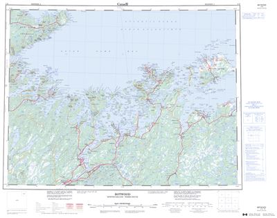 002E - BOTWOOD - Topographic Map