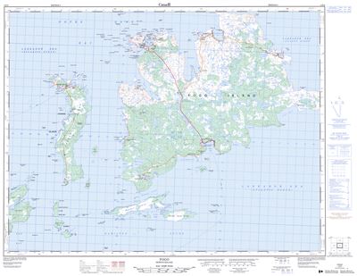 002E09 - FOGO - Topographic Map