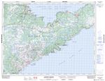 002E13 - NIPPERS HARBOUR - Topographic Map