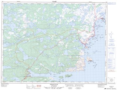 002F04 - WESLEYVILLE - Topographic Map