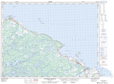 002F05 - MUSGRAVE HARBOUR - Topographic Map