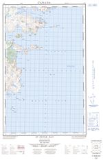 003D04E - ST. PETER BAY - Topographic Map