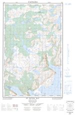 003D04W - ST. PETER BAY - Topographic Map