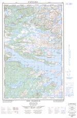 003D05W - FOX HARBOUR - Topographic Map