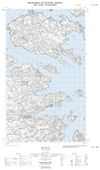 003E05W - BATTEAU - Topographic Map