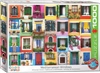 MEDITERRANEAN WINDOWS - PUZZLE - 1000 PC.  High quality puzzle of difference European windows.