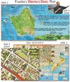 Oahu Hawaii Map - The Early Years of President Obama. Franko Maps is proud to present a very special map of Oahu dedicated to Barack Obama, the 44th President of the United States, and to the visitors who come to Hawaii with an interest in knowing more ab