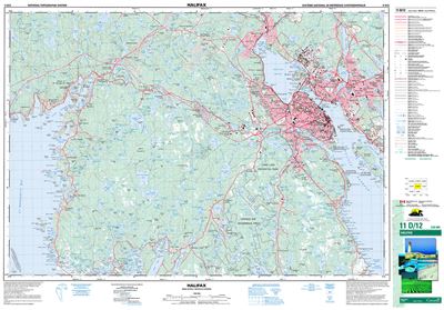 011D12 - HALIFAX - Topographic Map