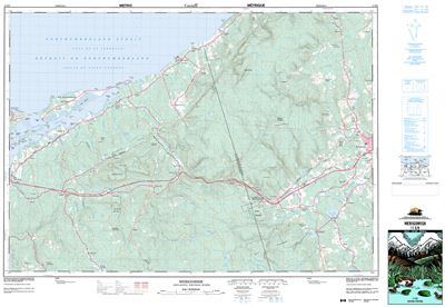 011E09 - MERIGOMISH - Topographic Map