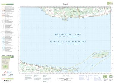 011E15 - PICTOU ISLAND - Topographic Map