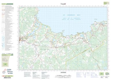 011F12 - ANTIGONISH - Topographic Map