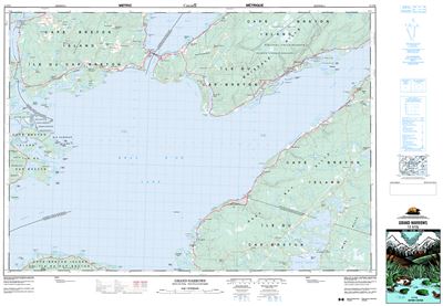 011F15 - GRAND NARROWS - Topographic Map