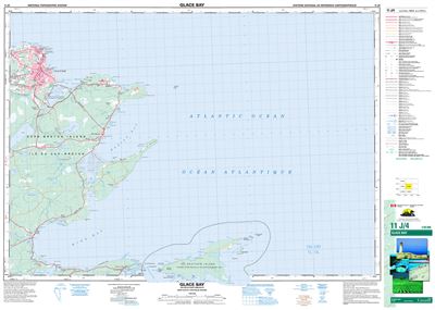 011J04 - GLACE BAY - Topographic Map