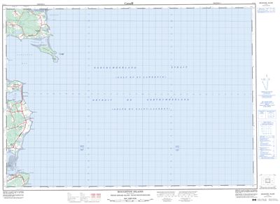 011L01 - BOUGHTON ISLAND - Topographic Map