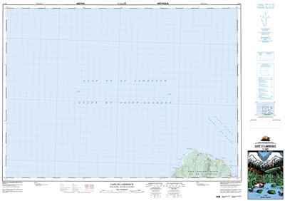 011N02 - CAPE ST. LAWRENCE - Topographic Map
