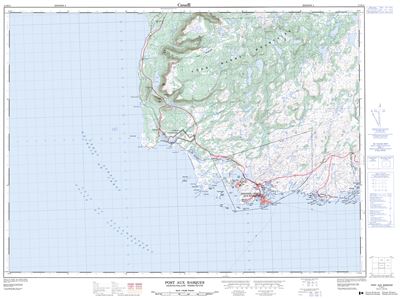 011O11 - PORT AUX BASQUES - Topographic Map