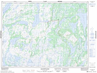 012A01 - COLD SPRING POND - Topographic Map