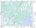 012A07 - SNOWSHOE POND - Topographic Map