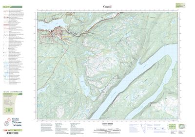 012A13 - CORNER BROOK - Topographic Map