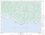 012E01 - ESCARPEMENT BAGOT - Topographic Map