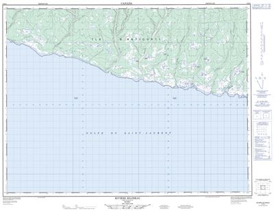 012E02 - RIVIERE BILODEAU - Topographic Map
