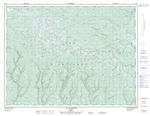 012E07 - LAC RAINSFORD - Topographic Map