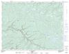 012E11 - LAC WICKENDEN - Topographic Map