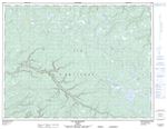 012E11 - LAC WICKENDEN - Topographic Map