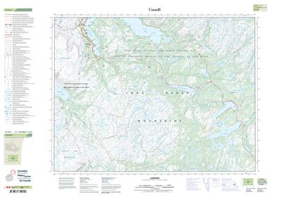 012H05 - LOMOND - Topographic Map