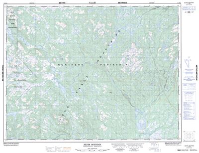 012H11 - SILVER MOUNTAIN - Topographic Map