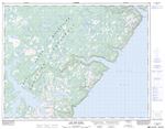 012I02 - CAT ARM RIVER - Topographic Map