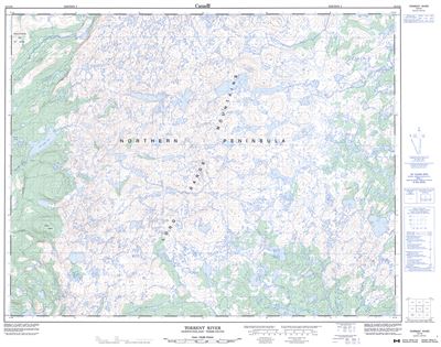 012I10 - TORRENT RIVER - Topographic Map