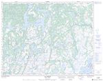 012J12 - LAC TRIQUET - Topographic Map