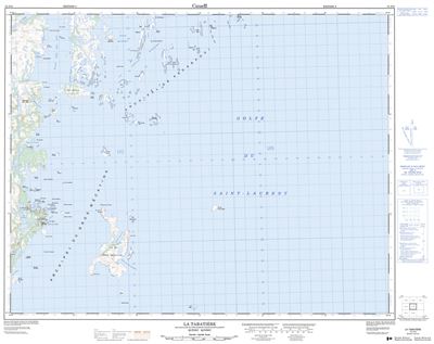 012J15 - LA TABATIERE - Topographic Map