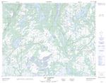 012K05 - LAC PAIMPONT - Topographic Map