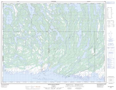012L07 - BAIE-JOHAN-BEETZ - Topographic Map