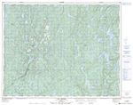 012L13 - LAC JEROME - Topographic Map